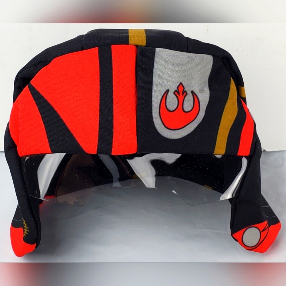 Build-A-Bear BABW 2015 Star Wars Rebel Poe Dameron Helmet w/Shield - EUC